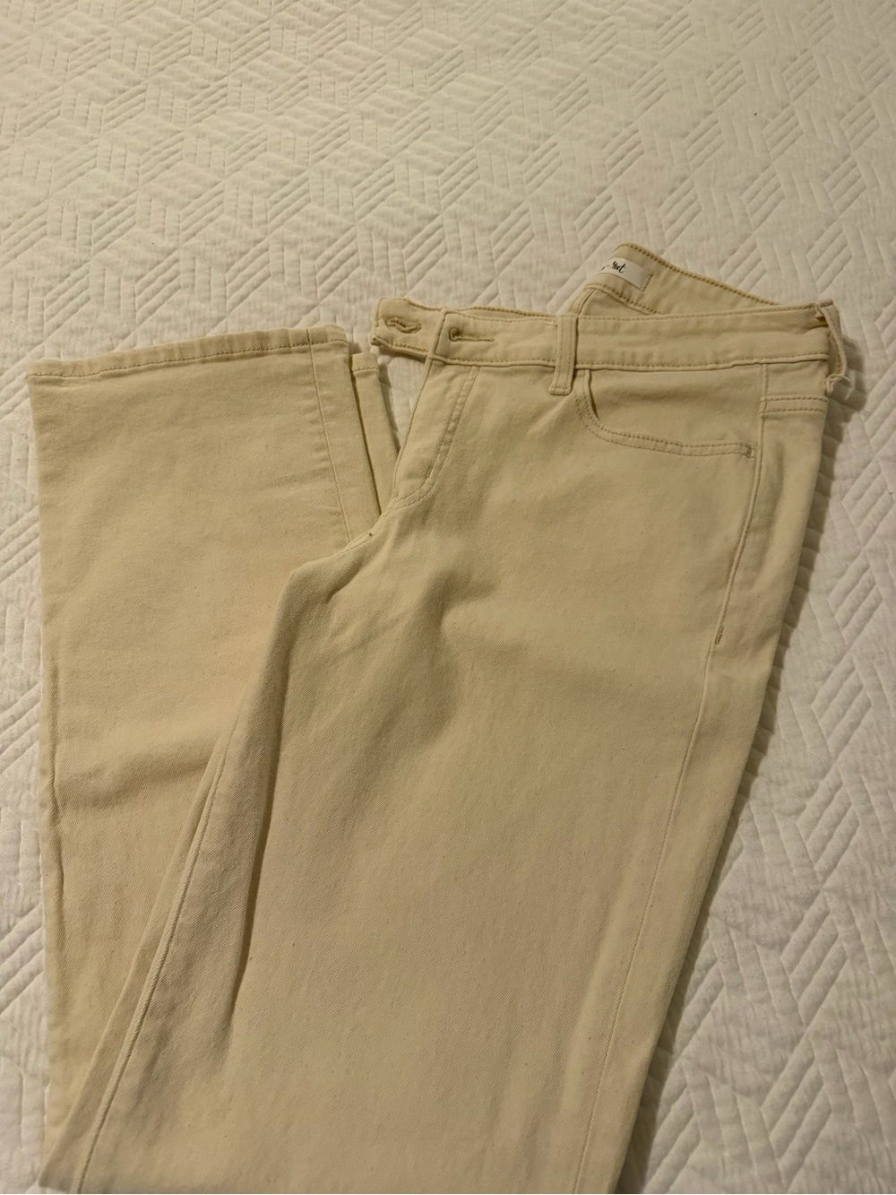 Buckle The Every Day Jeans Cream Colored Jeans